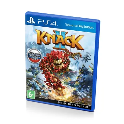Knack 2 (PS4/PS5, б/у, рус.) русская обложка