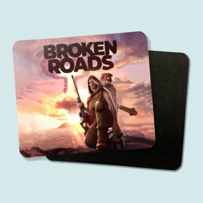 Коврик для мыши Broken Roads (S) Amazingame