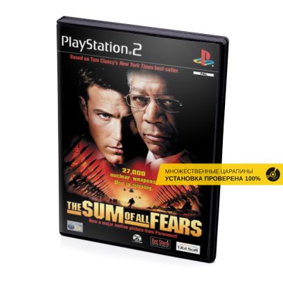 The Sum of All Fears (PS2, б/у, множ.царап., устанавливается на 100%)
