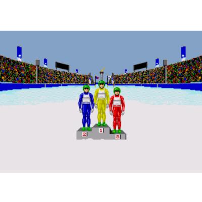 Картридж Winter Olympics (б/у) в боксе с инструкцией