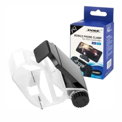 Крепление к DualShock 4 для игры на телефоне, DOBE Mobile Phone Clamp (TP4-016)