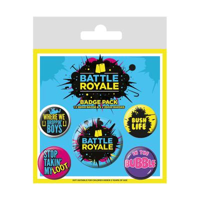 Значки Battle Royale (Infographic) 5 шт. BP80674