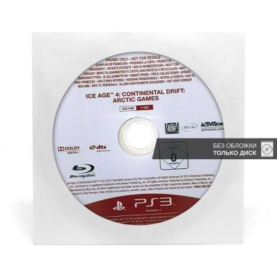 Ice Age 4 Continental Drift. Arctic Games (Promo disk) (PS3, б/у, без обложки)