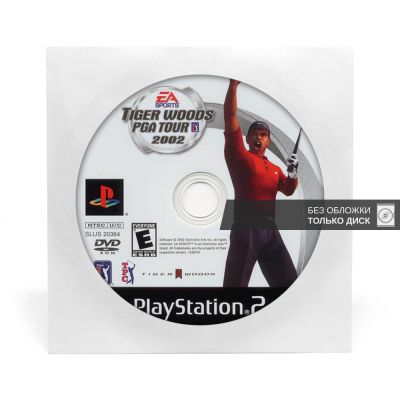 Tiger Woods PGA Tour 2002 (PS2, б/у, без обложки)