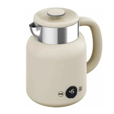 Чайник Qcooker Retro Electric Kettle CR-SH1501 1.5L с датчиком температуры (White)
