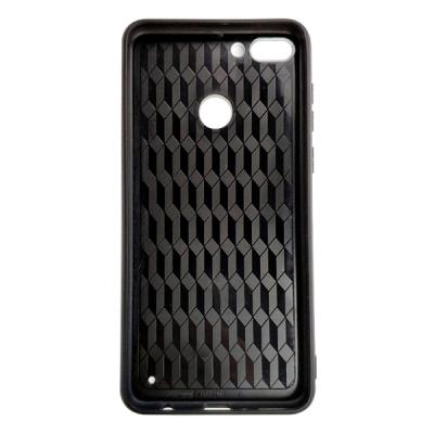 Чехол для Huawei Y9 (2018) накладка градиент Premium Case By INOI (черно-серый)