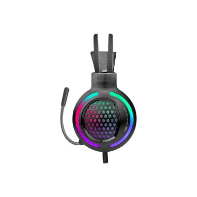 Игровой набор Marvo MH01BK: мышь проводная, гарнитура с подсветкой RGB для ПК