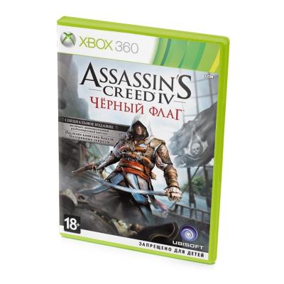 Assassins Creed IV (4) Черный флаг. Специальное Издание (Xbox 360/One/Series, б/у, рус.)
