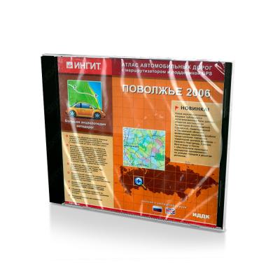 Большая энциклопедия автодорог. Поволжье 2006 (PC, Jewel, рус.)