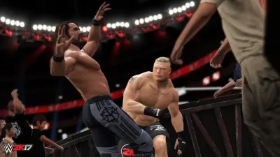 WWE 2K17 (Xbox 360, б/у)