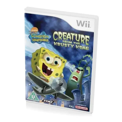 SpongeBobs Squarepants Creature from the Krusty Krab (Wii, б/у) PAL