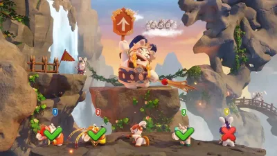 Rabbids Party of Legends (Nintendo Switch, б/у, рус.)