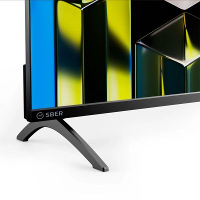Телевизор Sber QLED SDX-50UQ5230T 50" 4K (черный корпус, безрамочный экран)