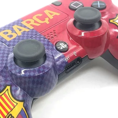 Джойстик (Геймпад) Dualshock 4 G2 (второе поколение) FIFA FCB (Совместимый, б/у)