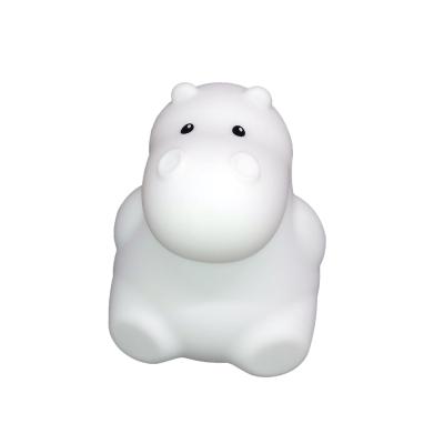 Лампа-ночник Бегемот Silicone Lamp (15 см)
