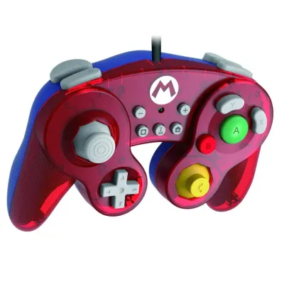 Геймпад проводной Nintendo Switch Hori Battle Pad Super Mario для Nintendo Switch (NSW-107U)