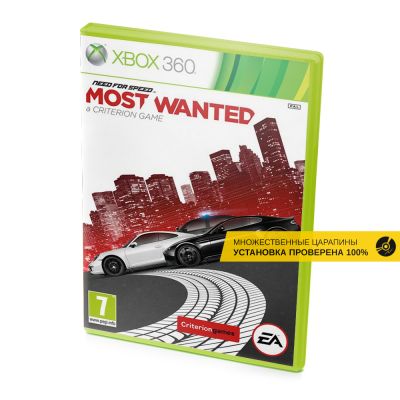 Need For Speed Most Wanted 2012 (A Criterion Game) (Xbox 360, б/у, рус., множ.царап.)