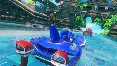 Sonic & All-Stars Racing Transformed Limited Edition (Xbox 360, б/у)