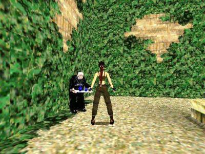 Tomb Raider II (PS1, б/у, только немецкий язык, без обложки)