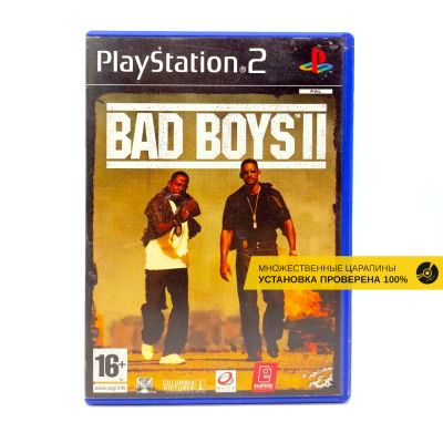 Bad Boys II (PS2, б/у, множ.царап., устанавливается на 100%)