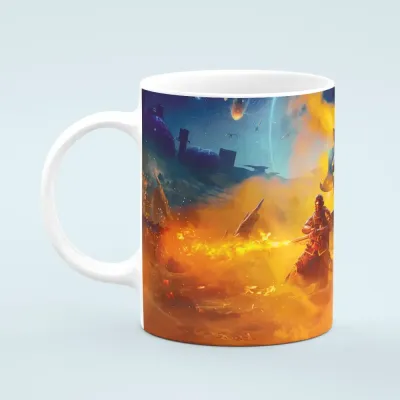 Кружка с принтом Helldivers 2 Amazingame