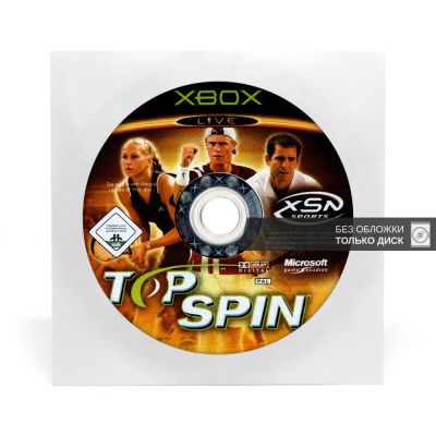 Top Spin (Xbox, б/у, без обложки)