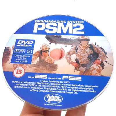Demo disk PSM2 UPM/36/Jun/03 (PS2, б/у, множ.царап., устанавливается на 100%)