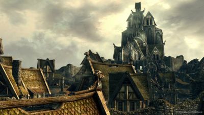 The Elder Scrolls V Skyrim (PS3, б/у, только французский язык, незнач.царап.)