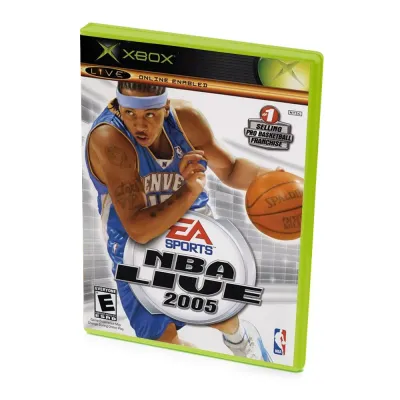 NBA Live 2005 (Xbox, витринный образец)