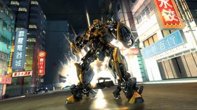 Transformers Revenge of the Fallen (Wii, б/у, множ.царап., устанавливается на 100%) (регион PAL)