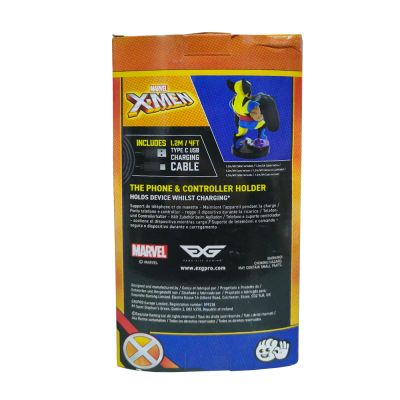 Держатель для геймпада/смартфона Cable Guys — Marvel X-Men Wolverine CGCRMR300120 (Type-C) УЦЕНКА