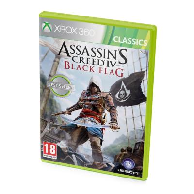 Assassins Creed IV (4) Черный флаг Classics (Xbox 360/One/Series, б/у, рус.)