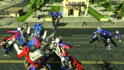 Transformers The Game (Xbox 360, б/у)
