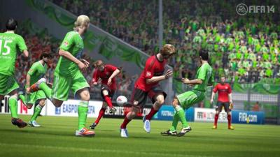 FIFA 14 (Обложка с Месси) (PS3, б/у, рус., незнач.царап., устанавливается на 100%)