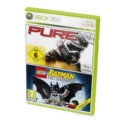 Pure + LEGO Batman The Videogame (Xbox 360/One/Series, б/у)