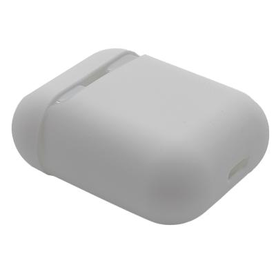Чехол для Apple Airpods силиконовый (белый) цвет №12