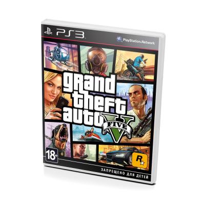Grand Theft Auto V (GTA 5) (PS3, б/у, рус.)