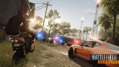 Battlefield Hardline (Xbox 360, б/у, рус., незнач.царап., устанавливается на 100%)