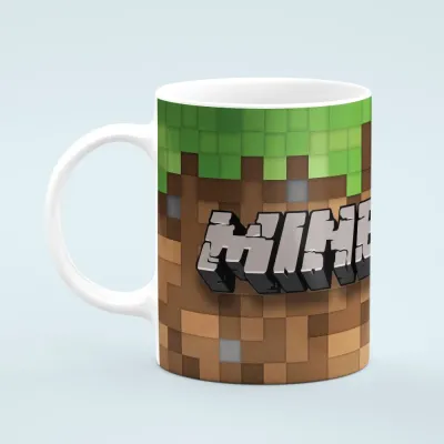 Кружка с принтом Minecraft 1-9