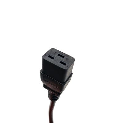 Кабель питания C19 (3*1,5) 16A 3520W 1.0 M PC07