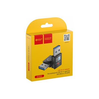 Адаптер WI-FI DREAM B3505 (RTL8192 300Mbit/s) (черный)