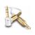 Кабель AUX DREAM JD237 1,5м (белый) Кабель AUX DREAM JD237 1,5м (белый)