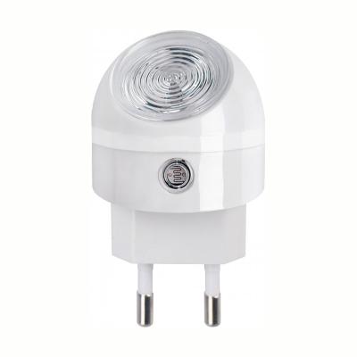 Ночник светодиодный IN HOME NLE 08-LW-DS белый вращающийся 360 градусов с датчиком освещения 230В