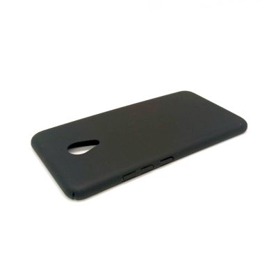 Чехол пластиковый Soft-Touch для Meizu M5 (черный)