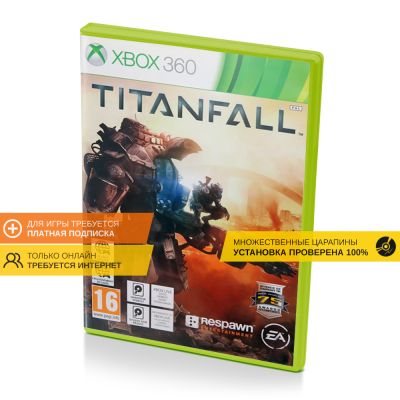 Titanfall (Xbox 360, б/у, рус., множ.царап., устанавливается на 100%)