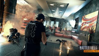 Battlefield Hardline (PS3, б/у, рус., незнач.царап, устанавливается 100%)