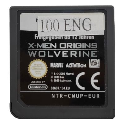 X-Men Origins Wolverine (DS, б/у, без бокса)