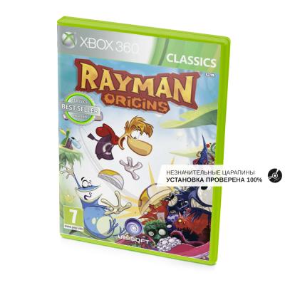 Rayman Origins Classics (Xbox 360/One/Series, б/у, рус., незнач.царап.,устанавливается на 100%)