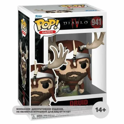 Фигурка Funko POP! Games Diablo 4 Druid (941) 72494