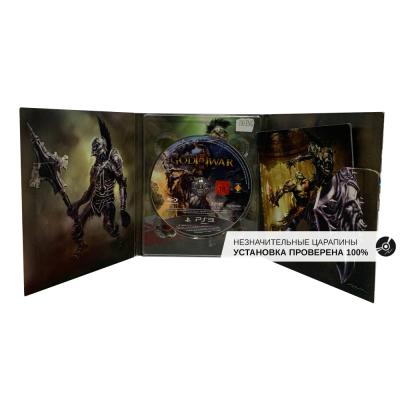 God of War 3 коллекционное издание (без рукава и карточек) (PS3, б/у, рус., незнач.царап.)